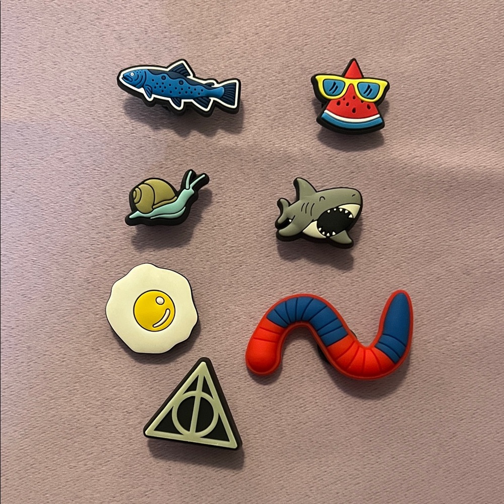 CROCS Kids Shoe Charms - Fun Assorted Designs